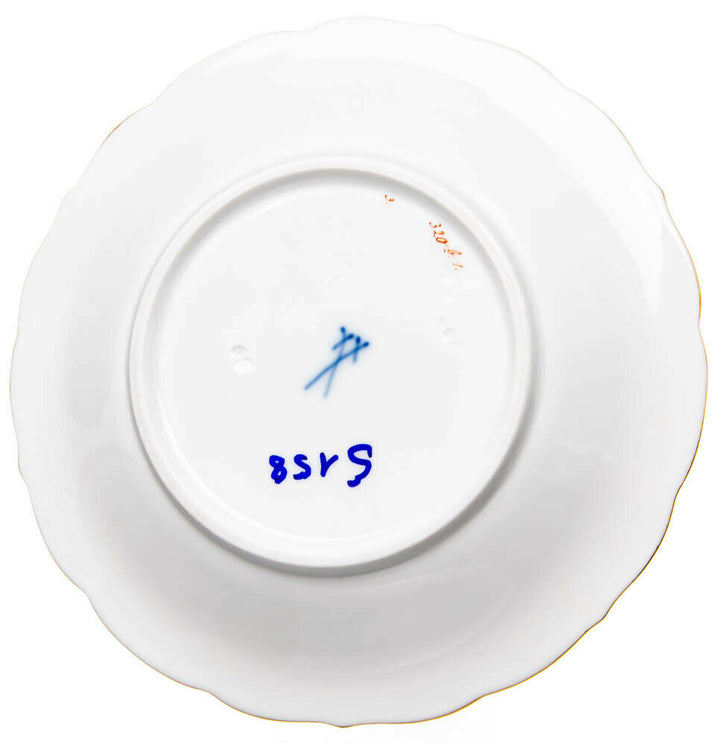 マイセン　カップ＆ソーサセット　飛ぶ狐とリス　ノイエアウスシュニット　ケンドラー