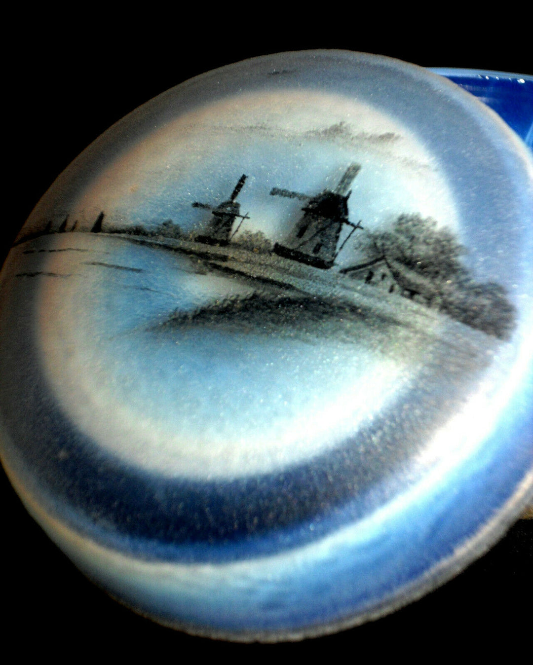 Belle boite Daum, decor hollandais, parfaite, era 1890-1896 galle vase
