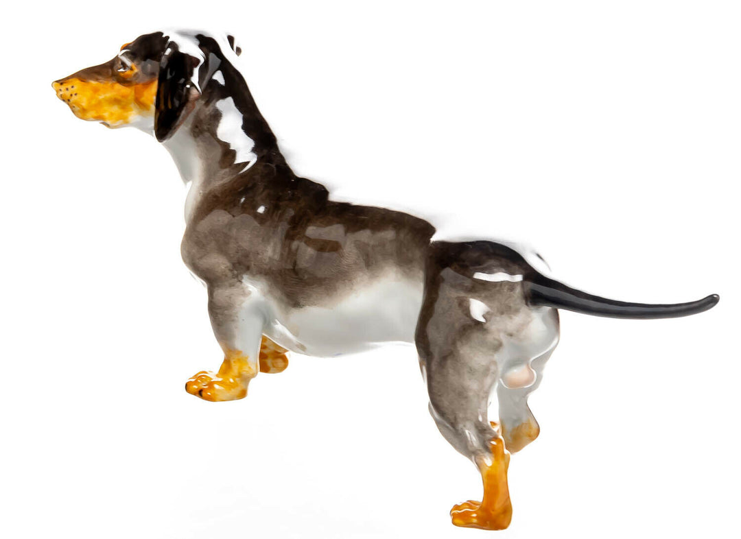マイセン  動物シリーズ　ダックスフント  オットー・ヤール作 1985年 20cm
