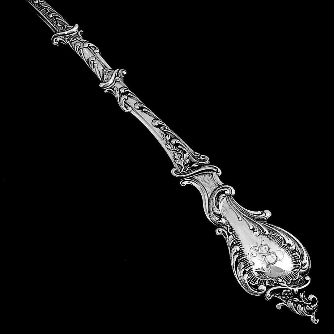 Soufflot French All Sterling SilverAsparagus Pastry Toast Server