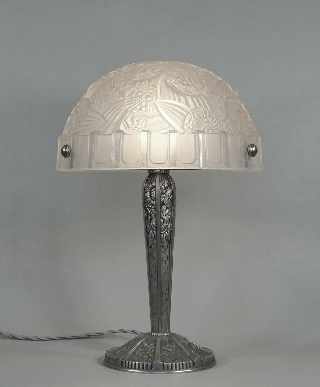 HETTIER & VINCENT : RARE FRENCH ART DECO LAMP 1930 ...... des hanots France 1925