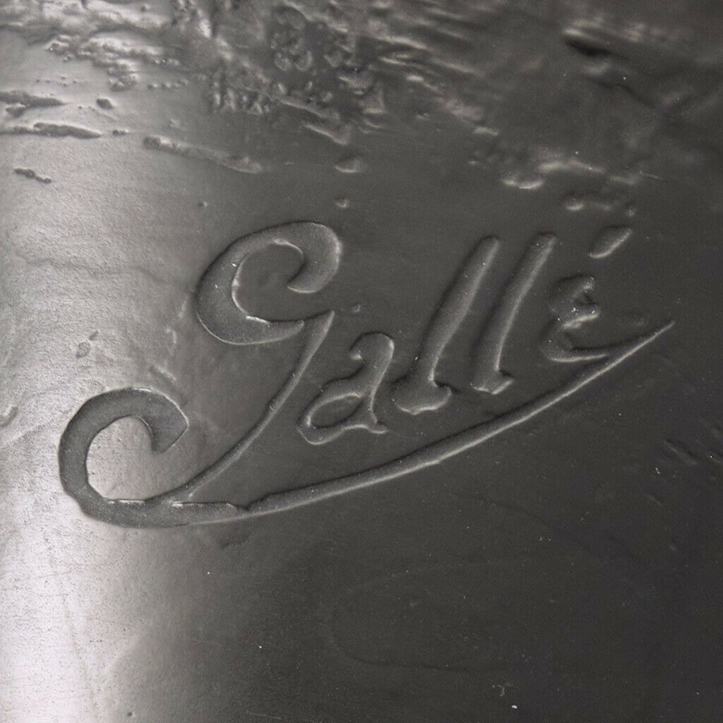 A Very Fine Monumental Galle Landscape Vase c1915