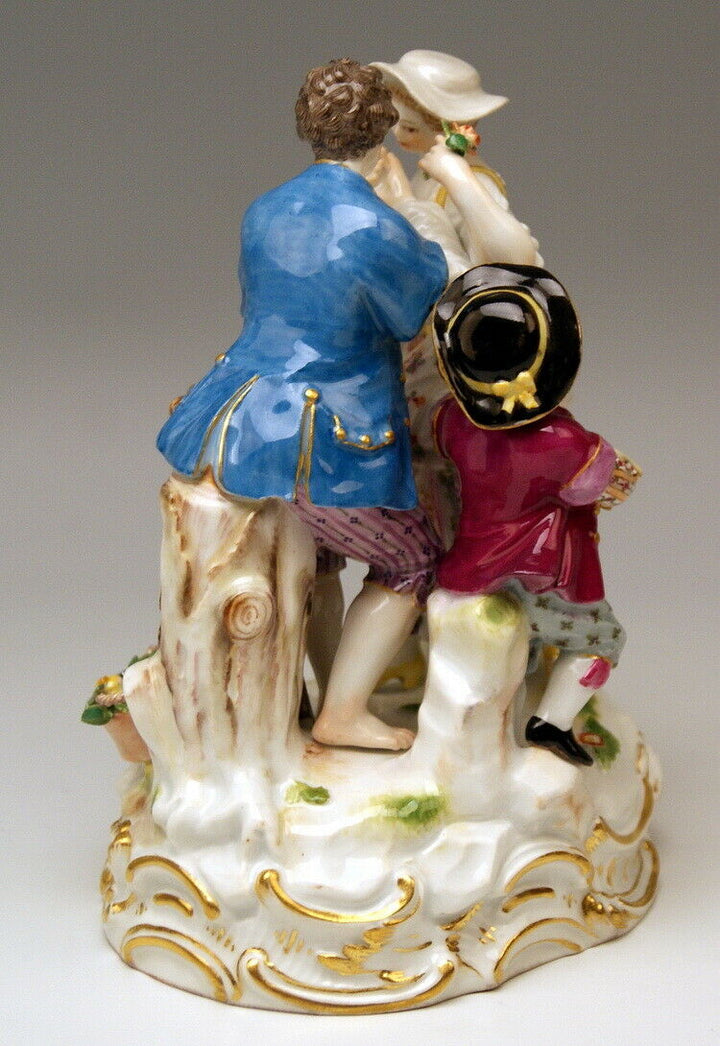 マイセン人形(MEISSEN)「庭師の男女」