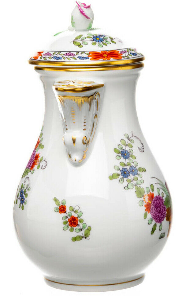 Mokkakanne Garbemuster mit Kante Meissen Neuer Ausschnitt Modell 00692 1. Wahl