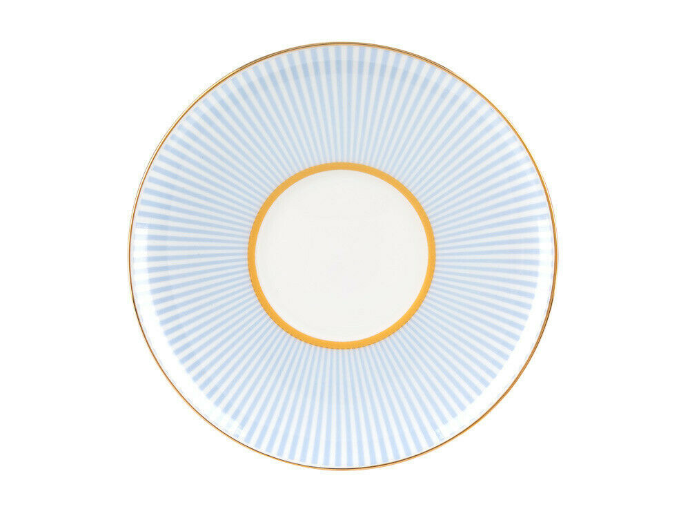 Imperial Porcelain Teacup & Saucer, Geometry #1 Pattern, LOMONOSOV, LFZ