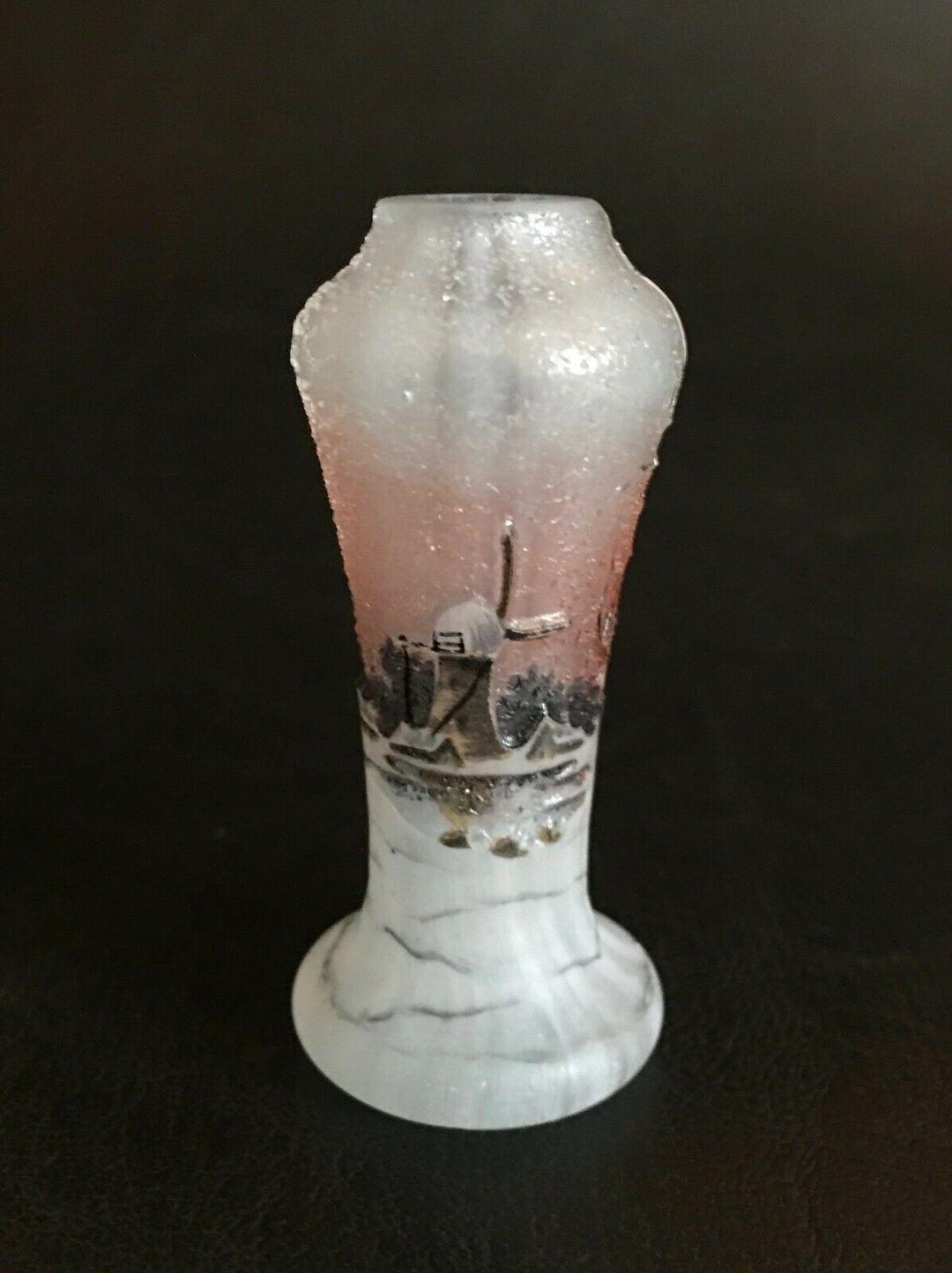 ドームナンシー (ドーム兄弟)オランダの風景と雪景色のミニチュアール　くびれ型