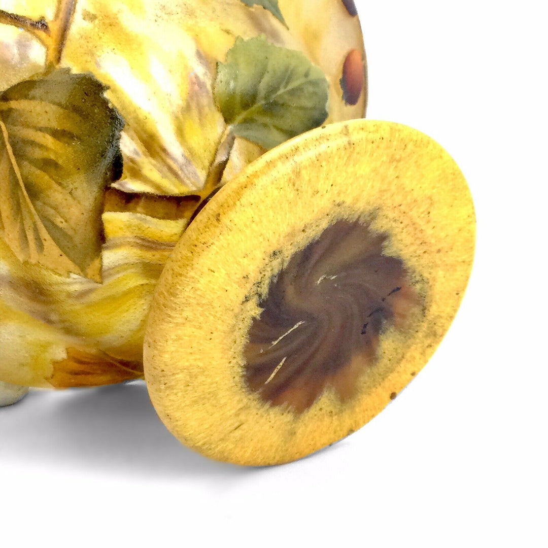DAUM NANCY VASE POMME D‘API UM 1910