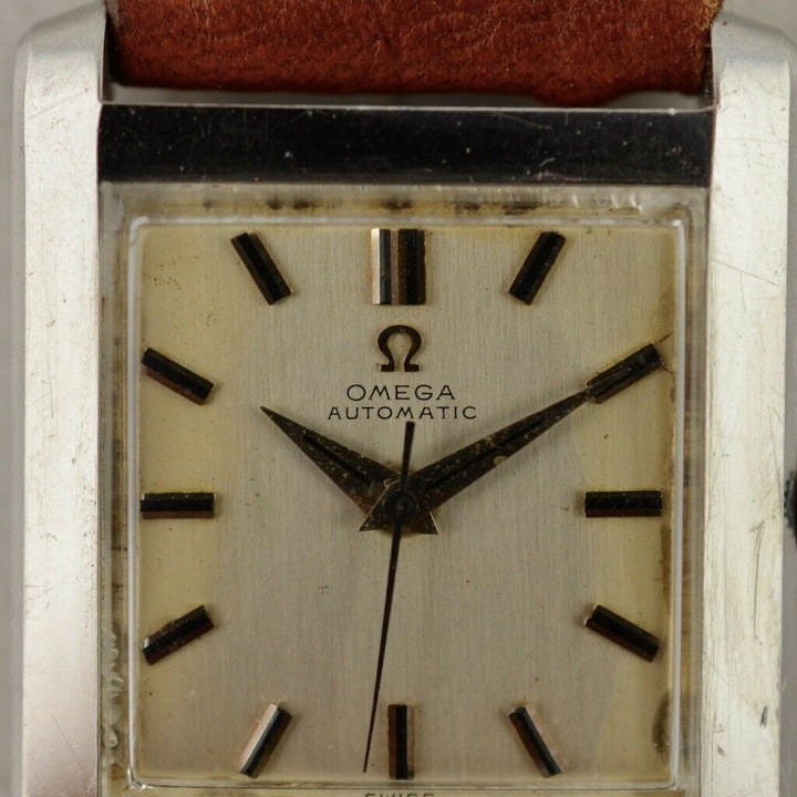 C.1959　ヴィンテージオメガ　自動式　タンク　オートマティック　腕時計　CAL.Ω570　型番3999-4SC　スチール製