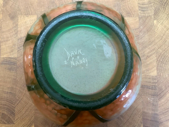 DAUM NANCY - Art Nouveau cameo glass bowl
