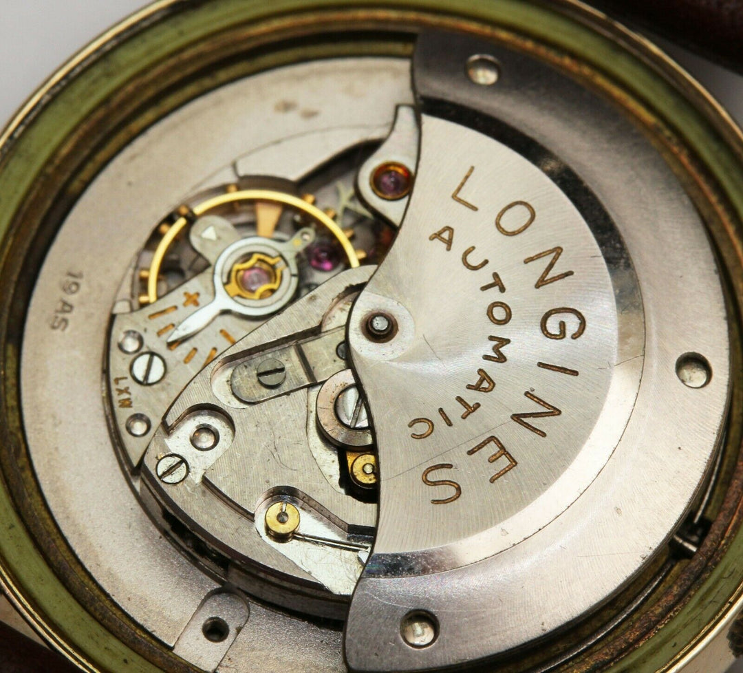 1957年製　10K　ロンジン  ツートンゼファーダイヤル 自動巻きヴィンテージ腕時計 19AS