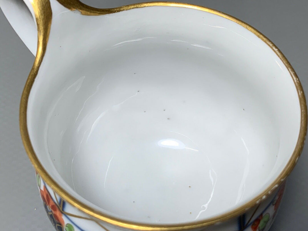 MEISSEN GEDECK 2-TLG TASSE UT IMARI BEMALUNG VIEL GOLD BLUMEN 1.WAHL 19.JHD Nr.2