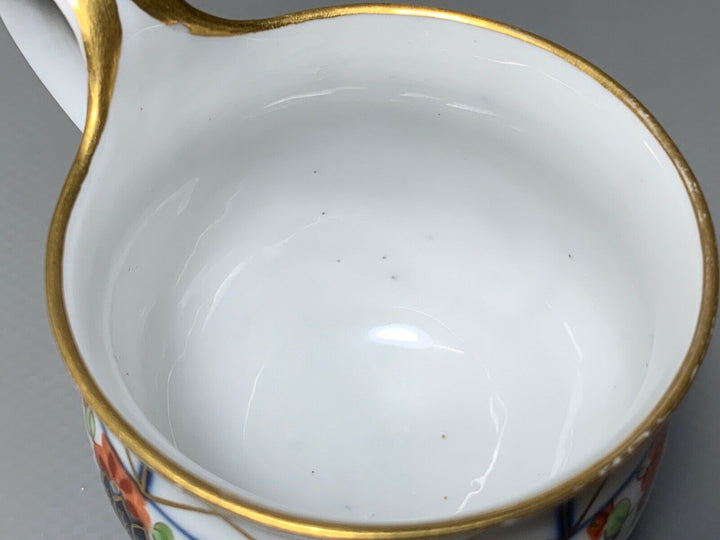MEISSEN GEDECK 2-TLG TASSE UT IMARI BEMALUNG VIEL GOLD BLUMEN 1.WAHL 19.JHD Nr.2