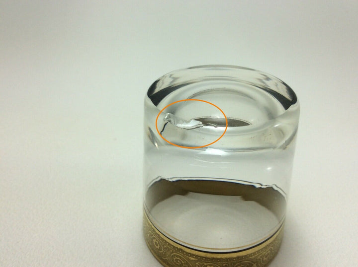 Theresienthal Mintonborde Mintonborte Concord 6 x Schnapsglas Stamper ***