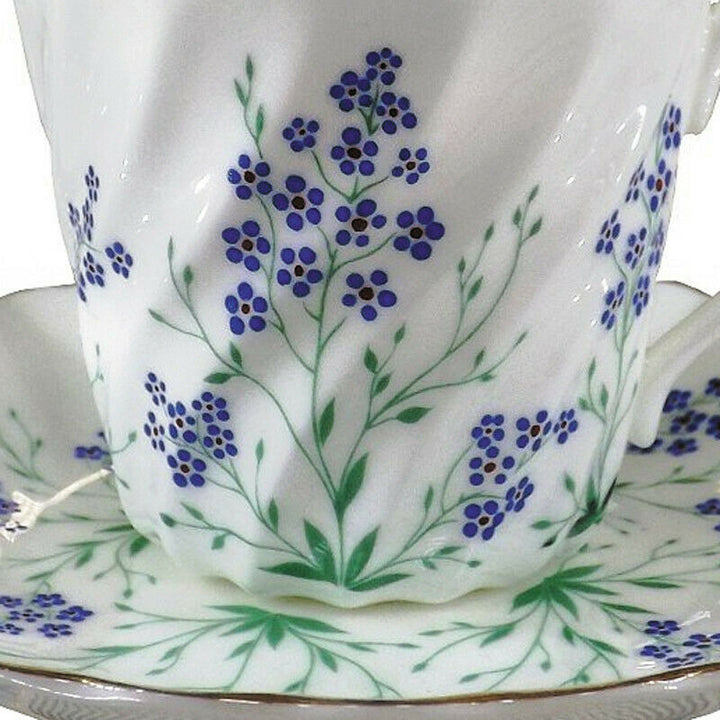 By the Brook Bone China Coffee Cup & Saucer by Lomonosov Imperial Porcelain LFZ