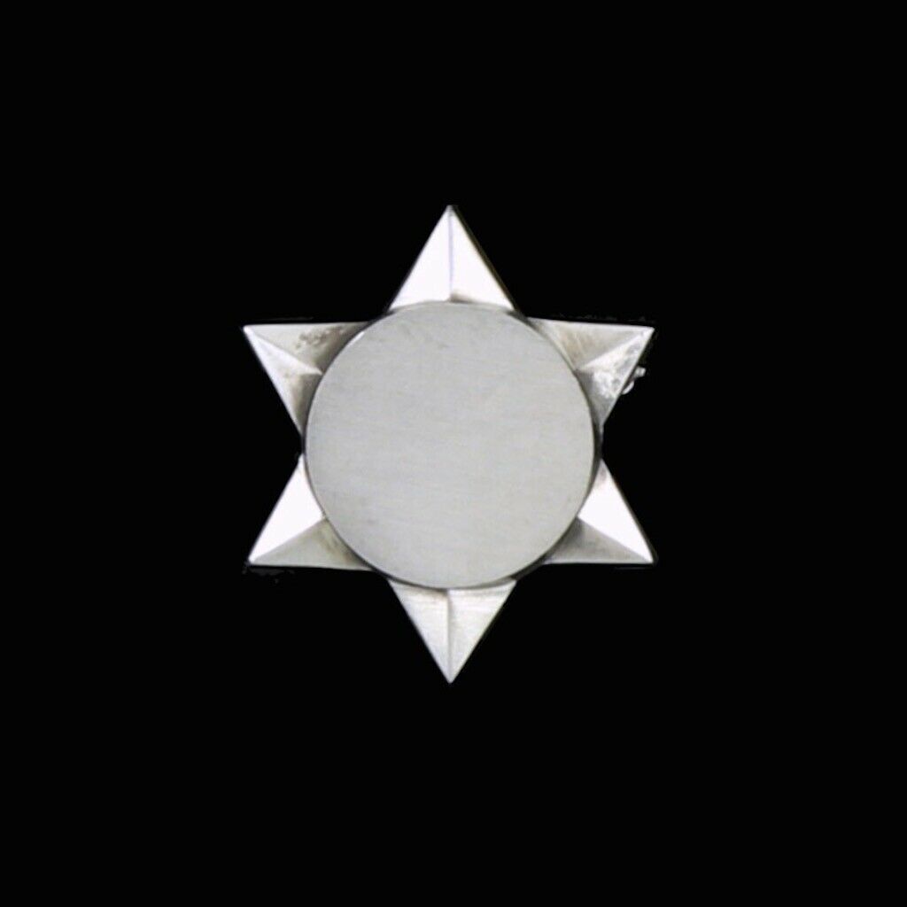 Georg Jensen. Sterling Silver 'Star' Brooch.