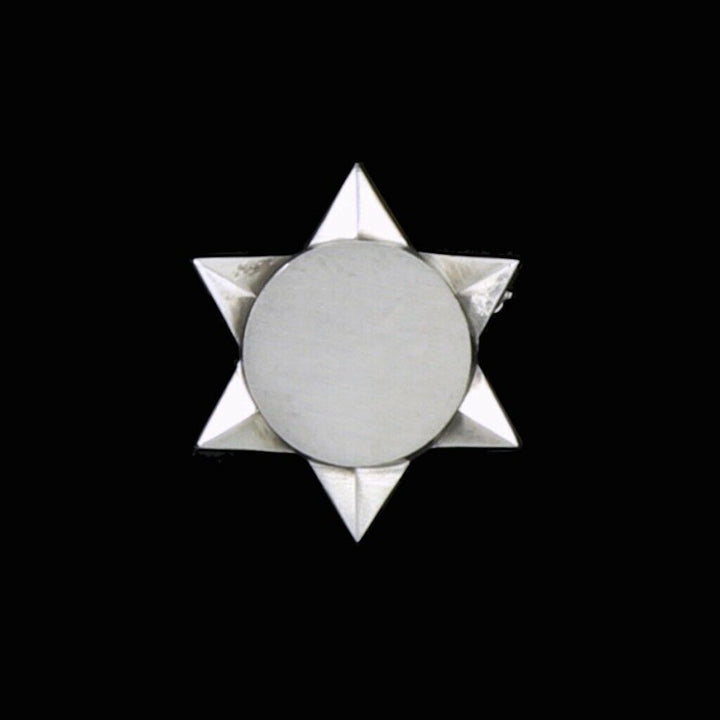 Georg Jensen. Sterling Silver 'Star' Brooch.