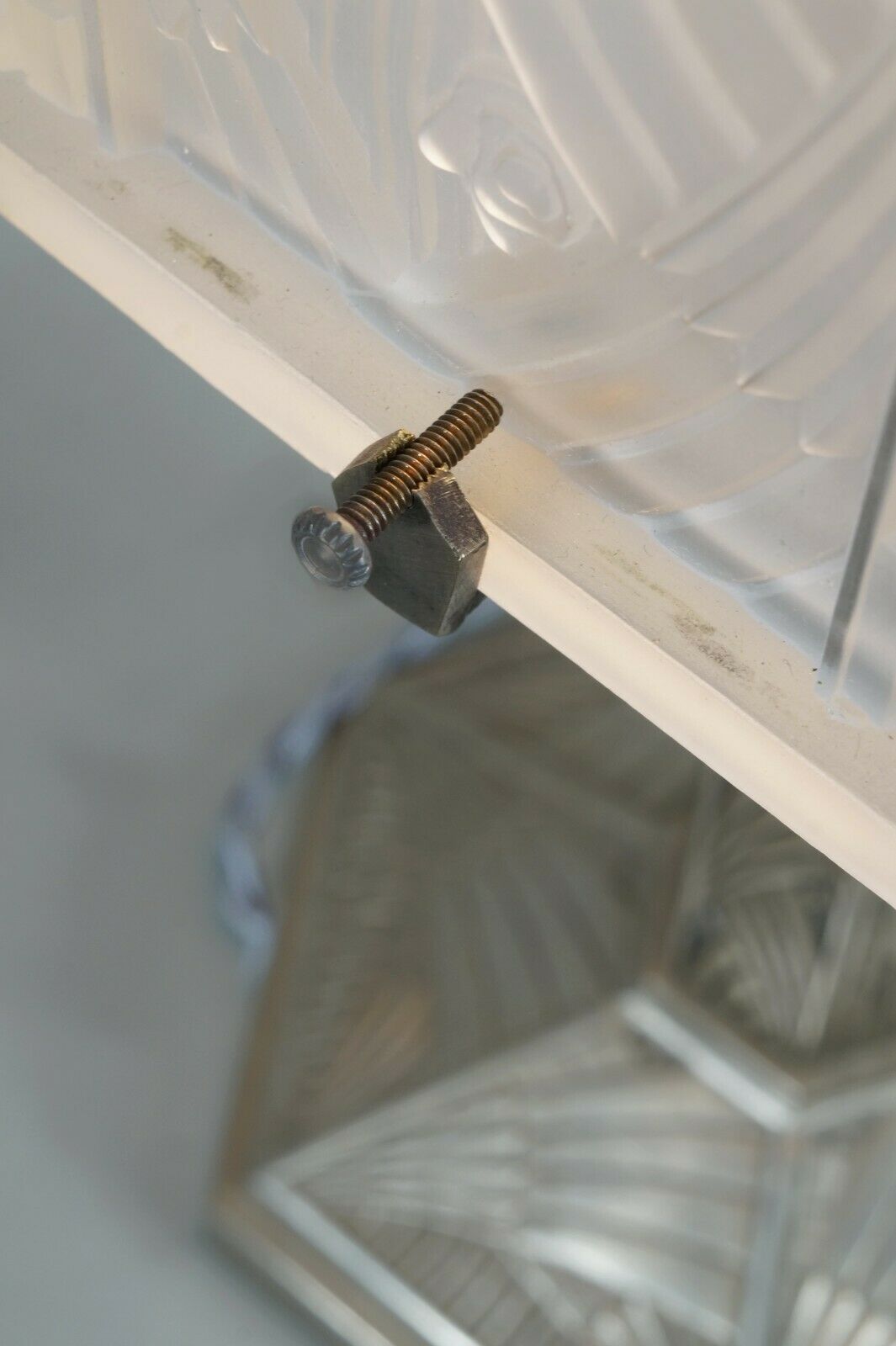 HETTIER & VINCENT : RARE FRENCH ART DECO LAMP 1930 ..... des hanots France 1925