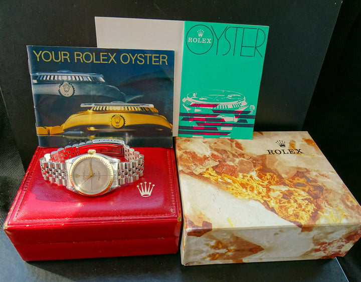 Rolex Watch ♛ Oyster Zephyr 6582 cal.1030 Steel/Gold 14k Automatic Chronometer 1956