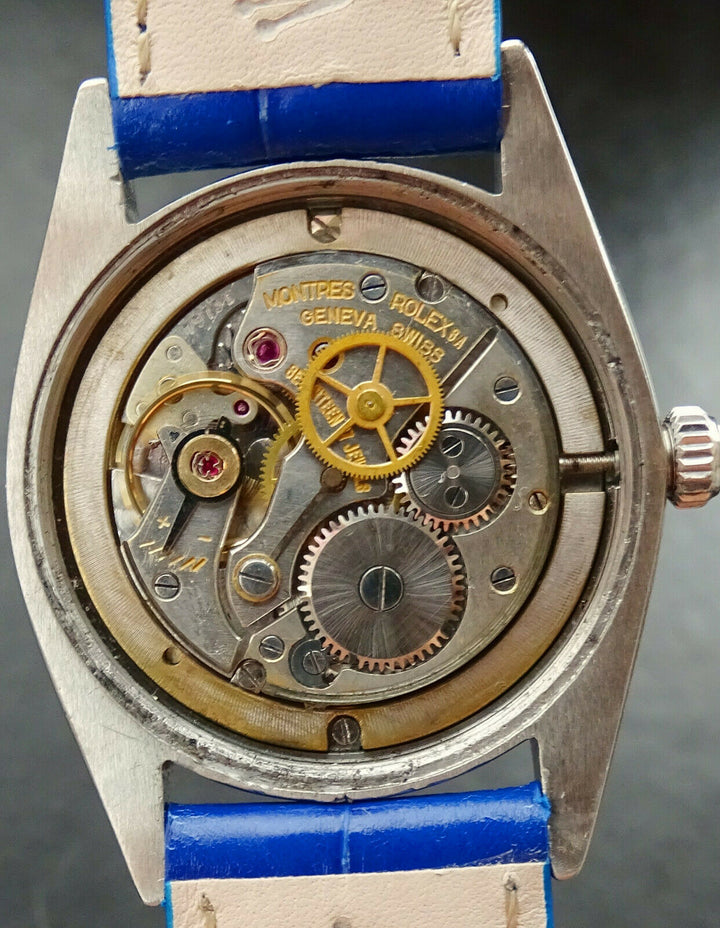 Rolex Watch ♛ Oyster Date 35 mm bluedream 6694 Vintage Elegant Luxury Men's Watch 1964