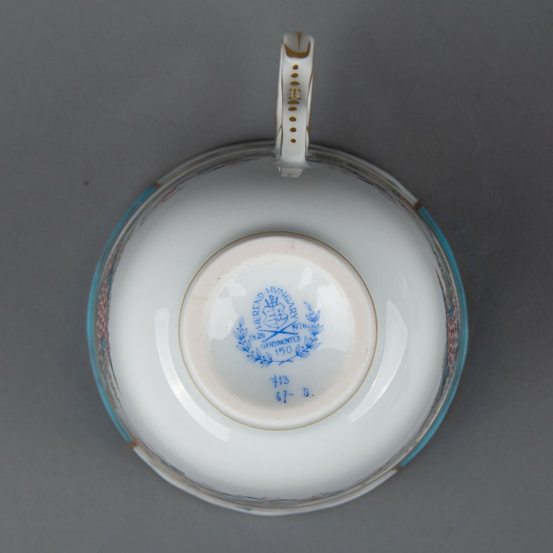 ヘレンド トゥッピーニの角笛 朝食セット 2客6ピースセット