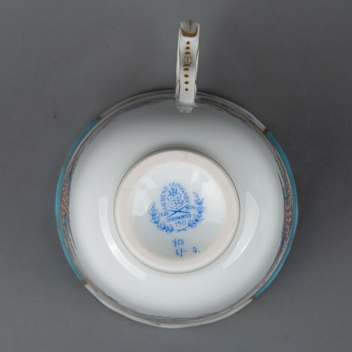 ヘレンド トゥッピーニの角笛 朝食セット 2客6ピースセット