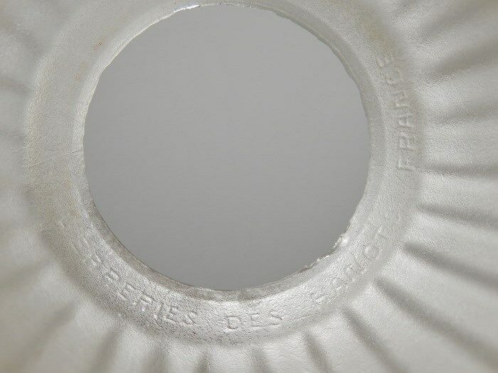 Cherrier et Besnus ＆ハノッツ:1930フランスアールデコ調シャンデリアランプ