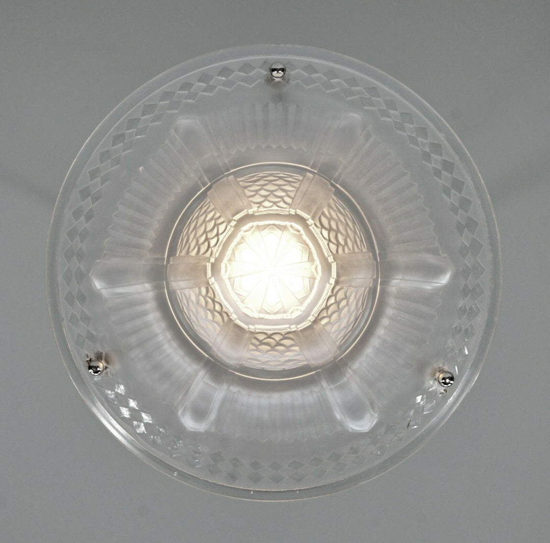 ミューラー兄弟　作：1930フランスアールデコ調シャンデリアランプ