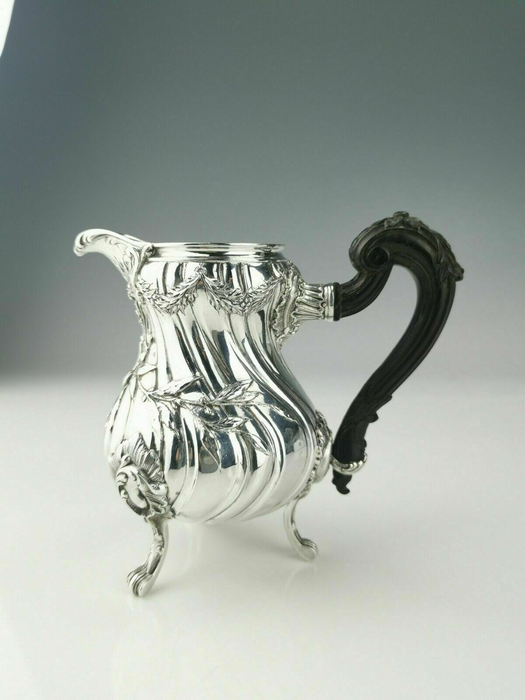 CARDEILHAC - Exceptional silver coffee tea 4 piece set - French minerve .950