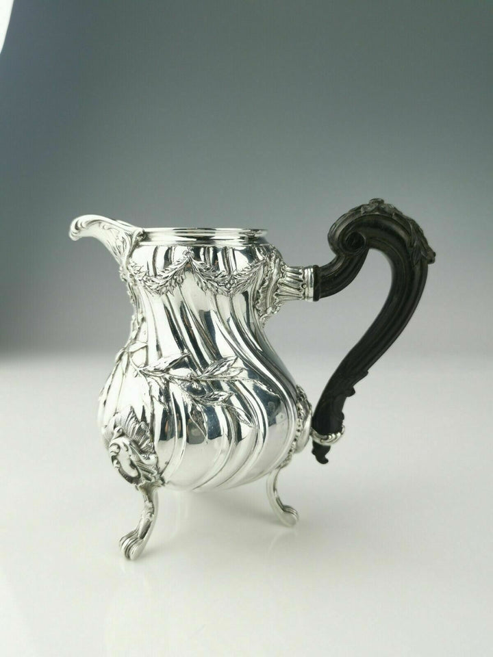 CARDEILHAC - Exceptional silver coffee tea 4 piece set - French minerve .950