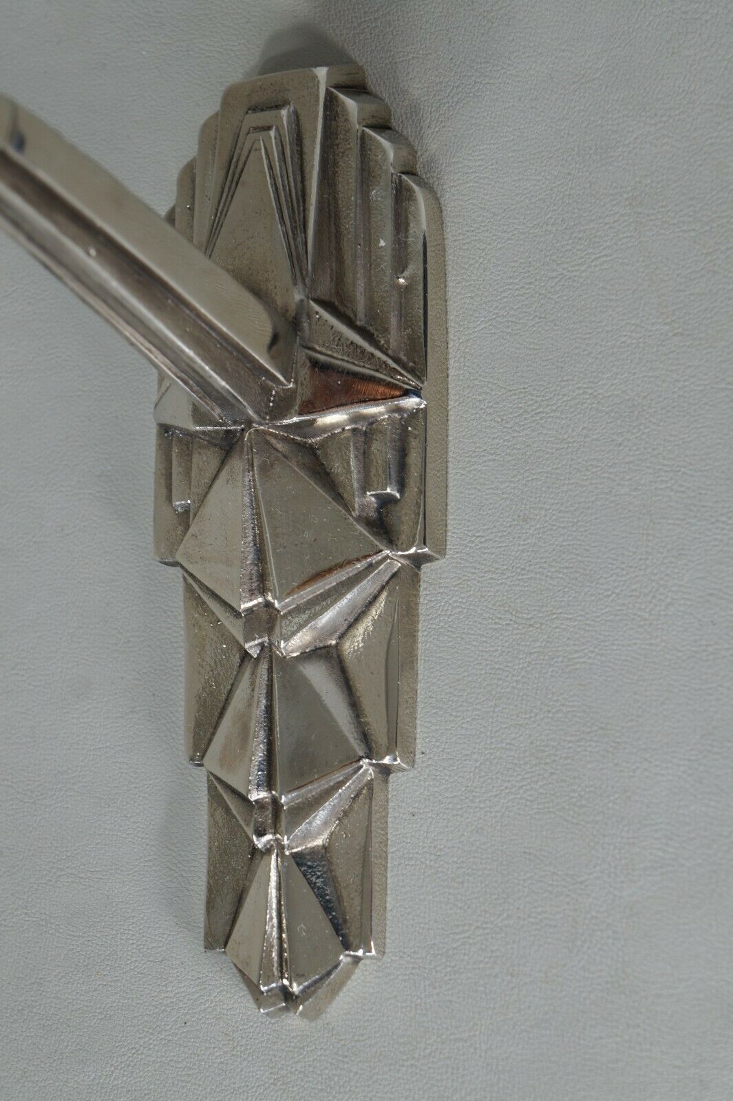 MULLER FRERES : PAIR OF 1930 FRENCH ART DECO WALL SCONCES ..... lights lamp 1925