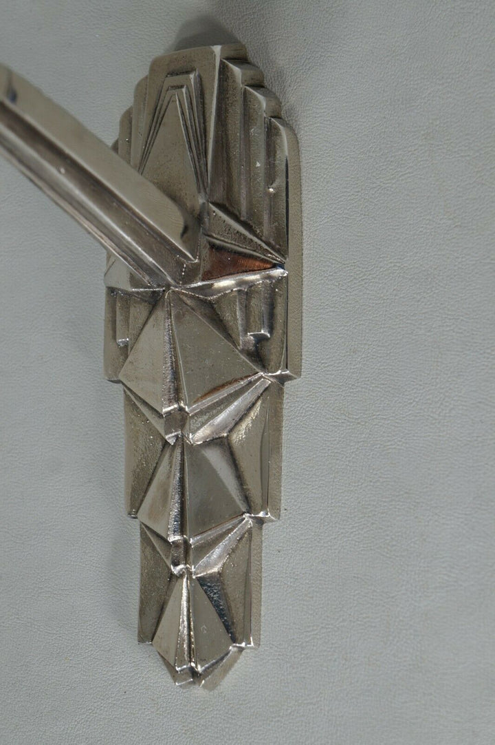 MULLER FRERES : PAIR OF 1930 FRENCH ART DECO WALL SCONCES ..... lights lamp 1925