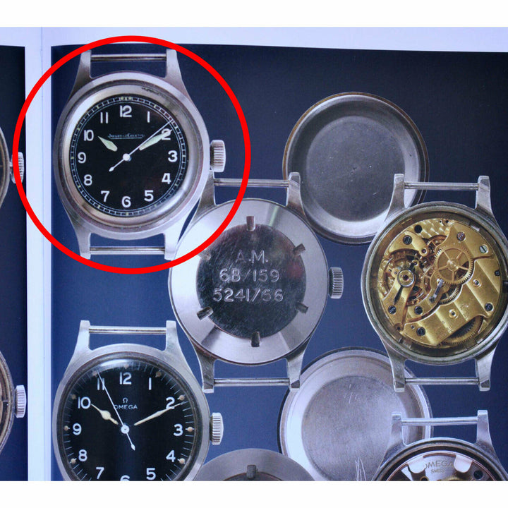 ヴィンテージ　ジャガー・ルクルト　イギリス軍　ミリタリーウォッチRAF6B/159 4698 1956年