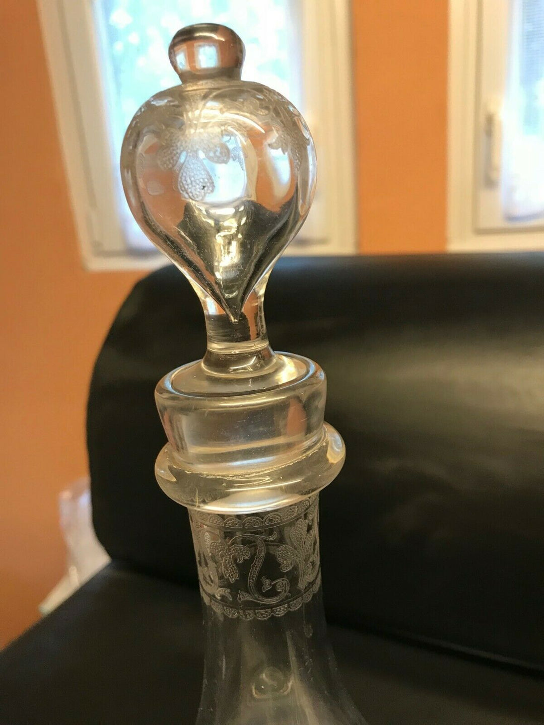 CARAFE BACCARAT CRYSTAL MODEL RENAISSANCE 1907