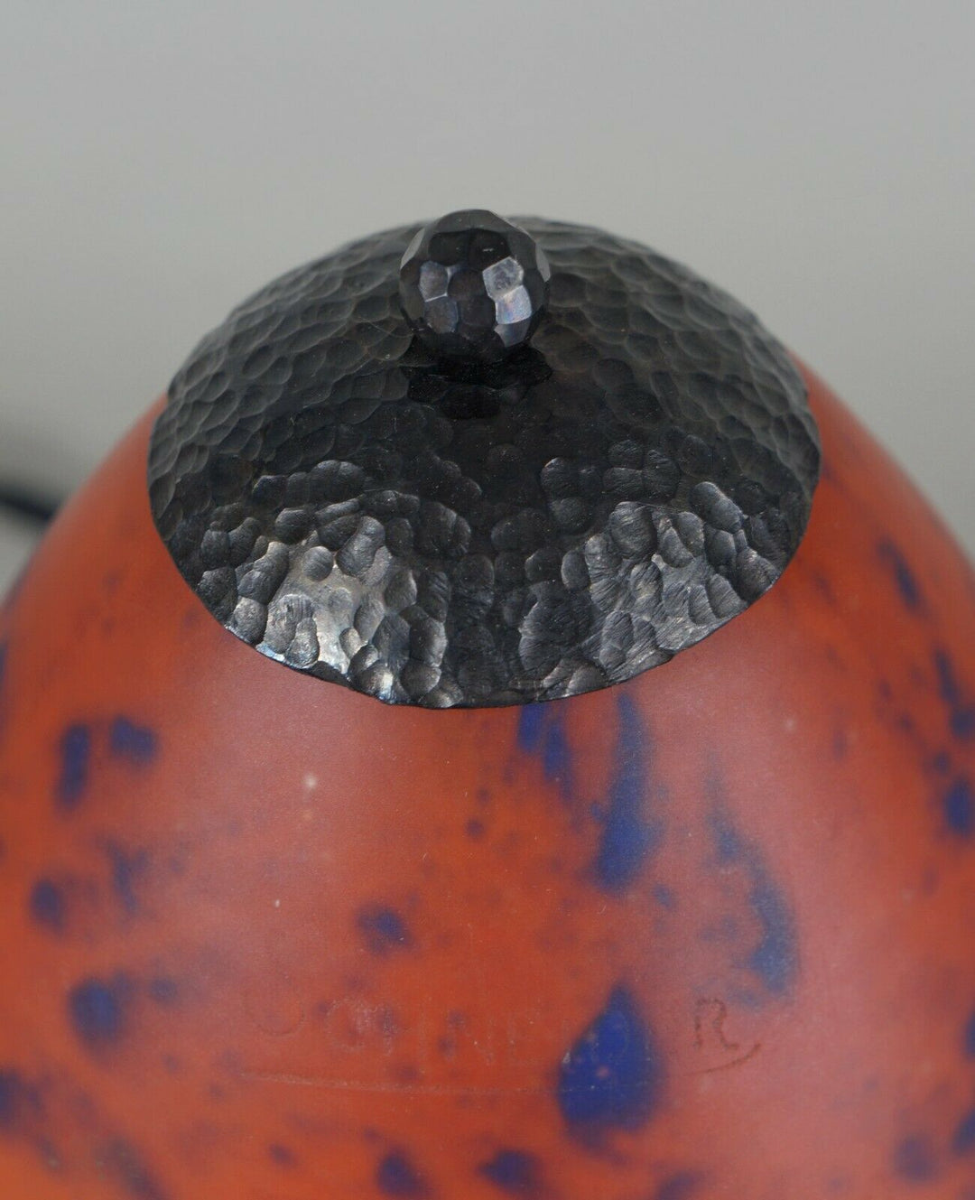 シュナイダー　アールデコランプ　フランス製　1925年　1930年　錬鉄製　