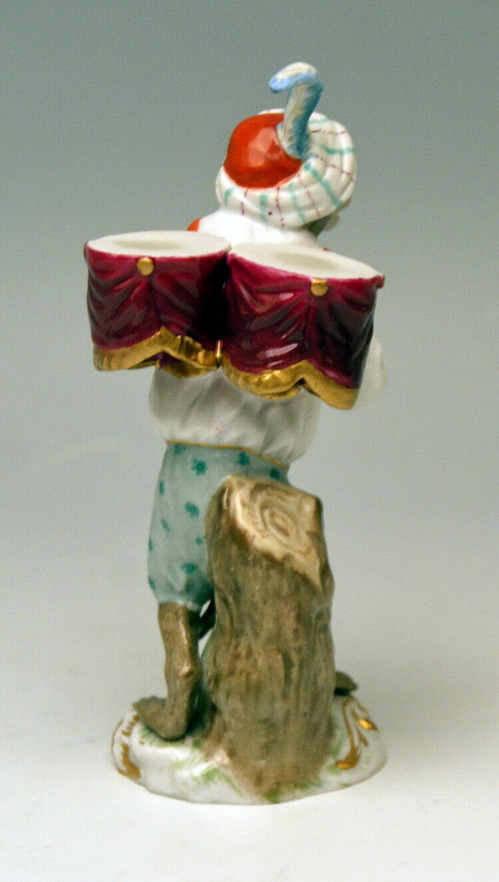 邁森 MEISSEN マイセン FIGUR AFFENKAPELLE MUSIKER MONKEY ORCHESTRA NR: 3 UM 1850