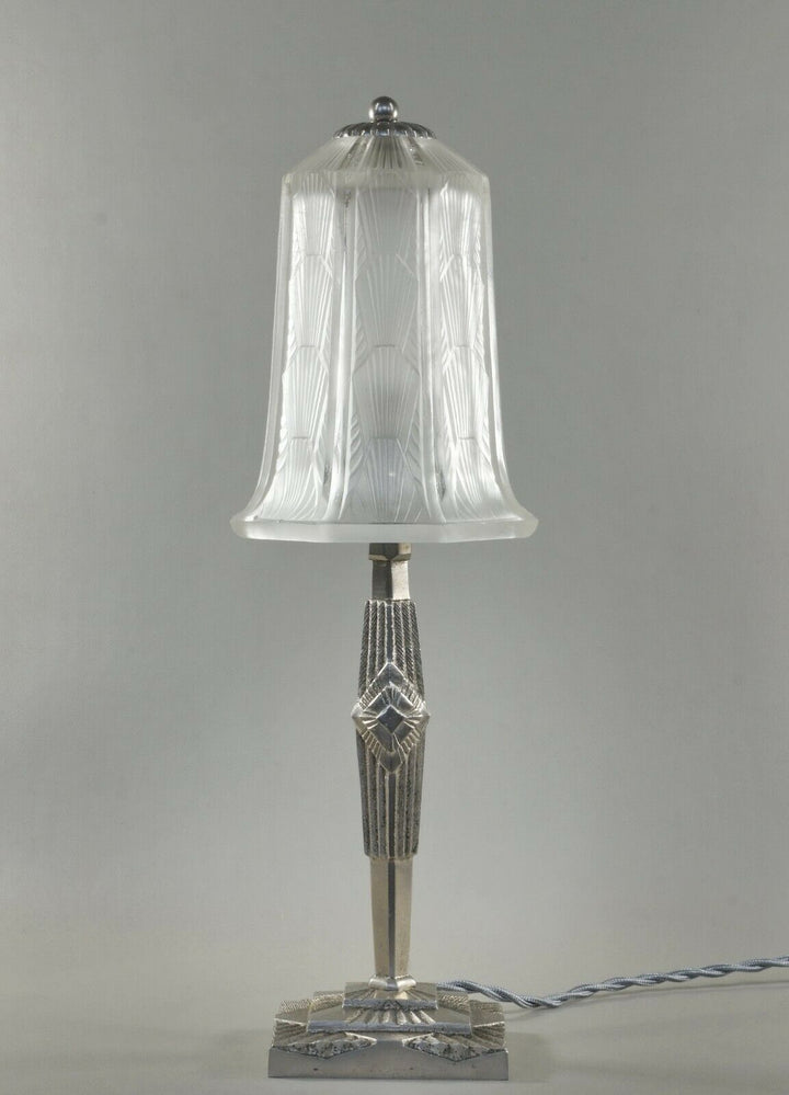 エティエ・ヴァンソン　アールデコランプ　フランス製　1930年