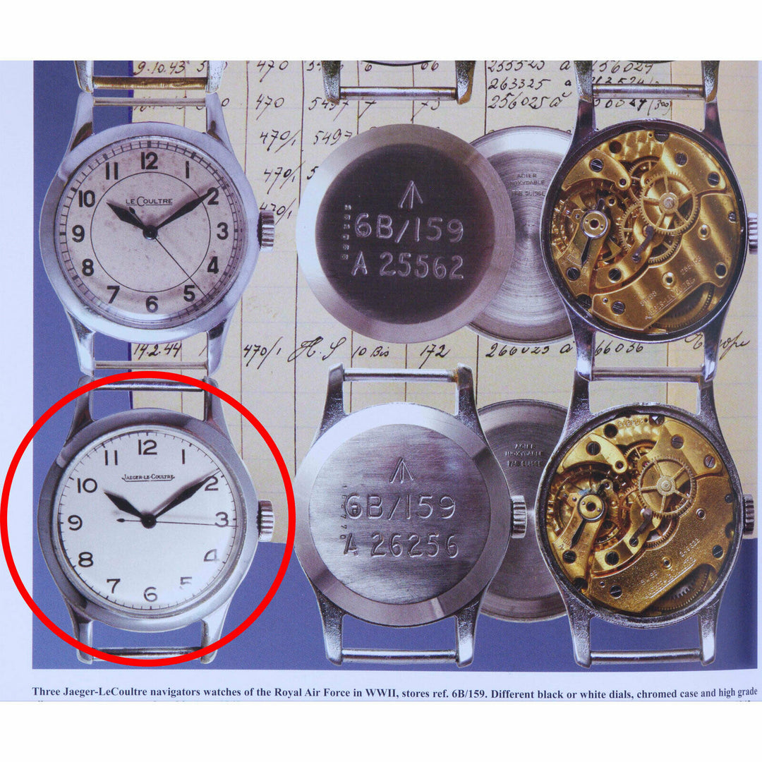 ヴィンテージ　ジャガー・ルクルト　イギリス軍　ミリタリーウォッチRAF6B/159 4698 1956年