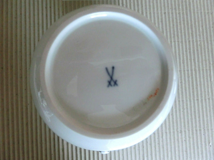 マイセン(Meissen)　コーヒーポット　ピンクローズ・勿忘草　金縁　1級品