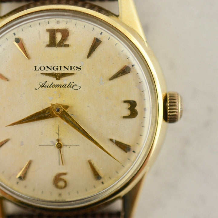 1961年　ヴィンテージ ロンジン オートマチック　10kゴールドフィルド（金張り）2228-Pw アイゼンハワー
