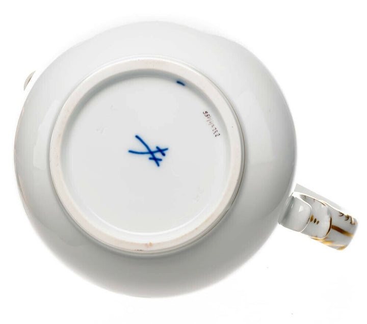 Mokkakanne Garbemuster mit Kante Meissen Neuer Ausschnitt Modell 00692 1. Wahl