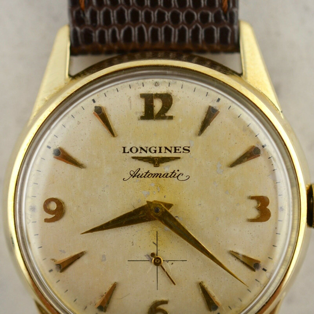 1961年　ヴィンテージ ロンジン オートマチック　10kゴールドフィルド（金張り）2228-Pw アイゼンハワー