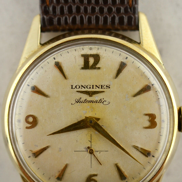 1961年　ヴィンテージ ロンジン オートマチック　10kゴールドフィルド（金張り）2228-Pw アイゼンハワー