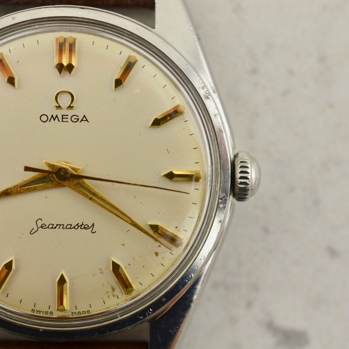 C.1958 Vintage Omega Seamaster Ranchero Jumbo 36mm watch ref.CK 2996-1 in steel