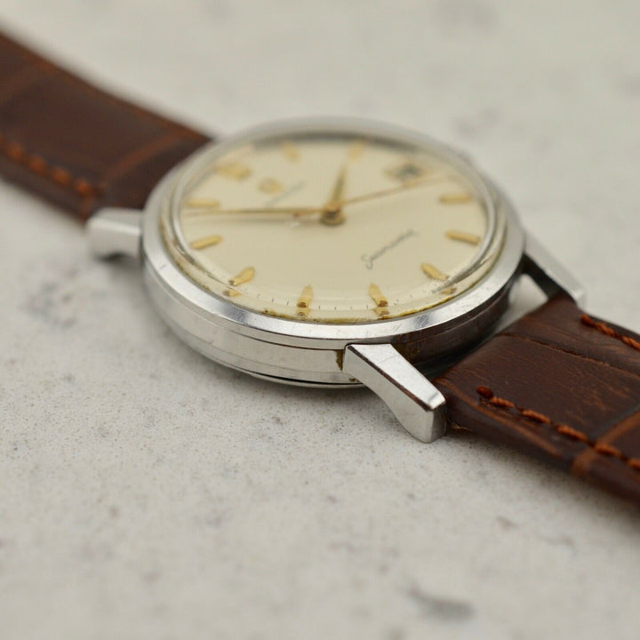 C.1959　ヴィンテージオメガ　機械式(手巻き）　シーマスター　腕時計　CAL.Ω610　型番CK 14384-2 SC　スチール製