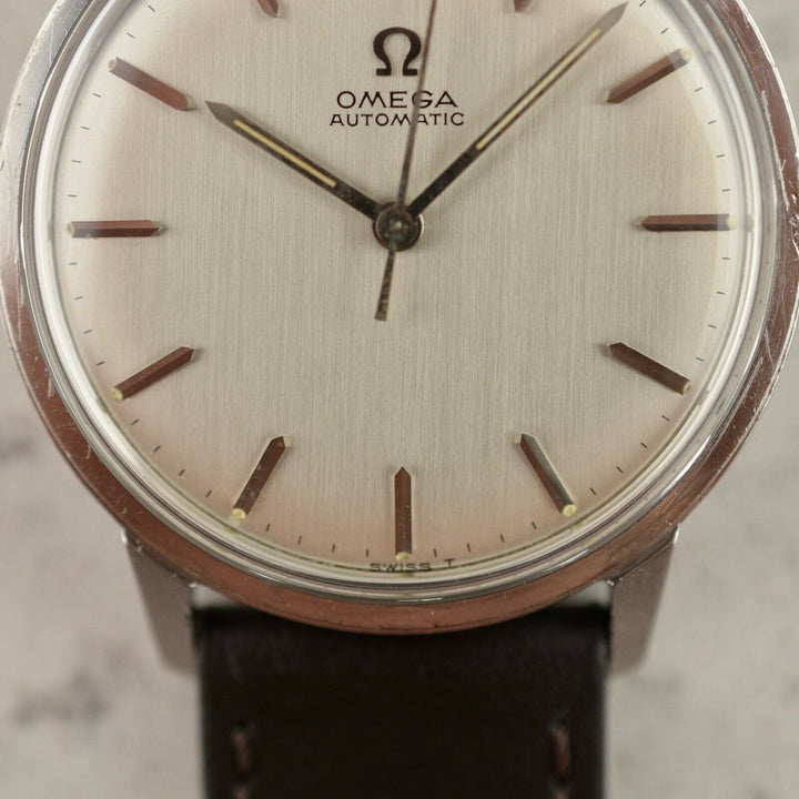C.1964 ヴィンテージ オメガ 自動式 シーマスター 腕時計 型番165.002 Cal. Ω 550 スチール製