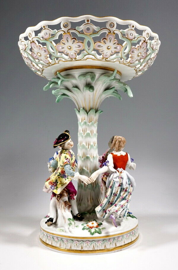 マイセン人形(MEISSEN)「踊る庭師の子供たち」