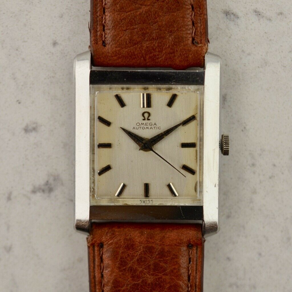 C.1959　ヴィンテージオメガ　自動式　タンク　オートマティック　腕時計　CAL.Ω570　型番3999-4SC　スチール製