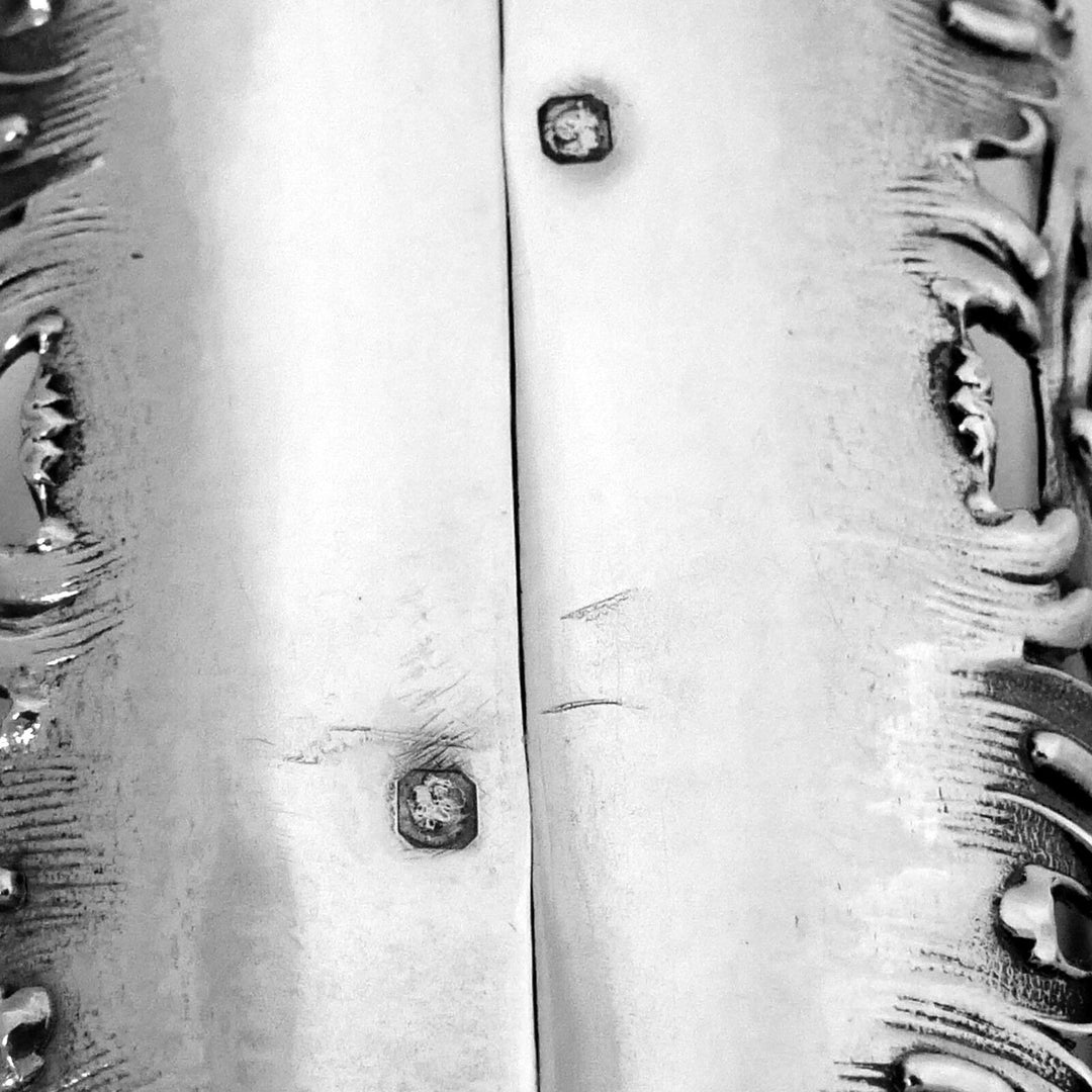 Debain French All Sterling Silver Asparagus Sandwiches Grip Art Nouveau