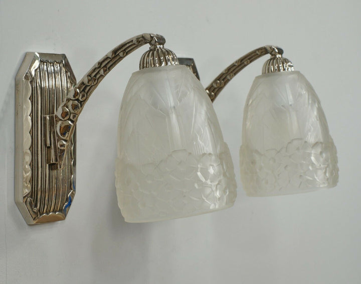 エティエ・ヴァンソン　19330年アールデコ　ウォールランプ