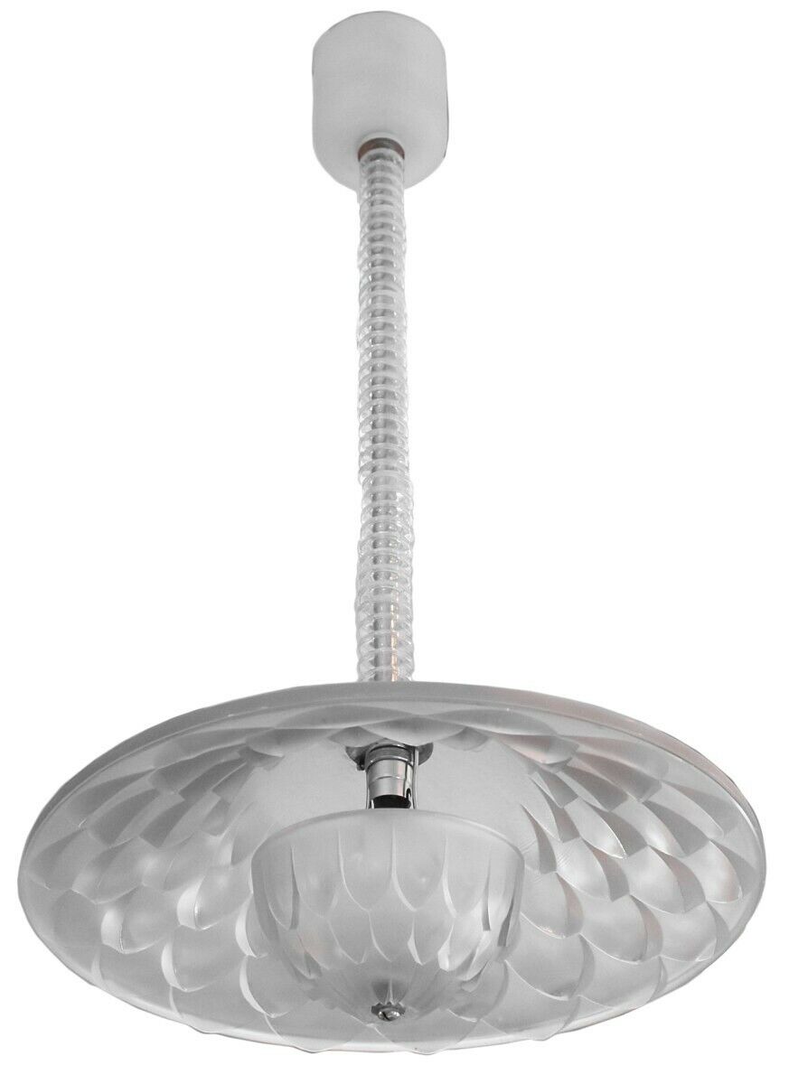 René LALIQUE (1860-1945) - chandelier "Verona", also known as model "Dahlia" 1927